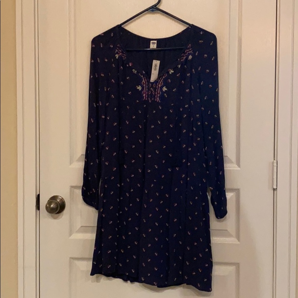 Blue dress